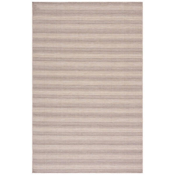 Safavieh 4 x 6 ft. Hampton Power Loomed Rectangle Rug Brown & Multi Color HTN231T-4 - main